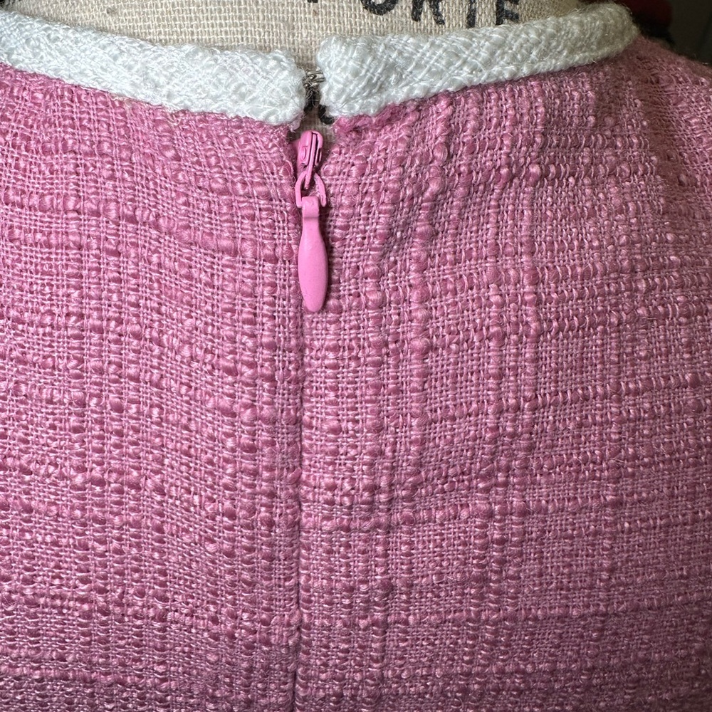 TCEC Pink Colony Tweed Mini Dress - Picture 6 of 11